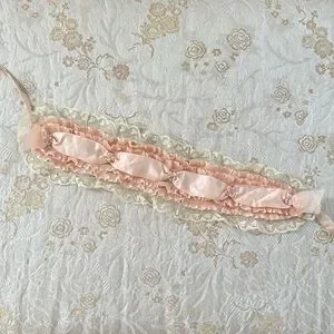 Accessories | Antique 192s Peach Bandeau Headband | Poshmark